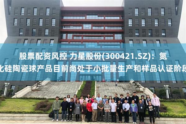 股票配资风控 力星股份(300421.SZ)：氮化硅陶瓷球产品目前尚处于小批量生产和样品认证阶段
